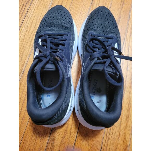 Brooks Womens Adrenaline GTS 24 Black Running Shoes Sneakers 8.5 D - Picture 12 of 12